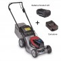 Honda pack battery lawnmower - hrg 416 xb pe - push - with 6 ah battery