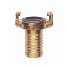 Quick coupling - mm.15 - brass p/rubber