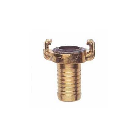 Quick coupling - mm.15 - brass p/rubber