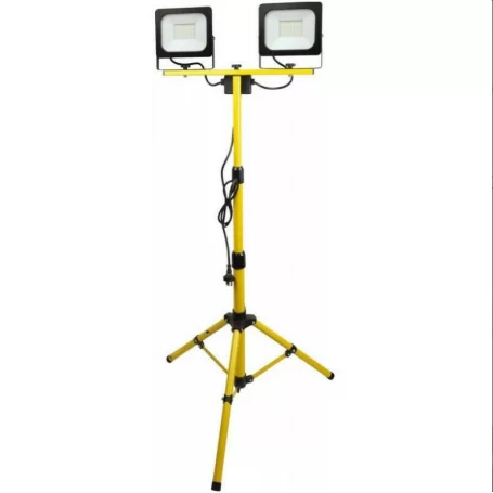 LED spotlight on tripod hit-2x50 w-ip65