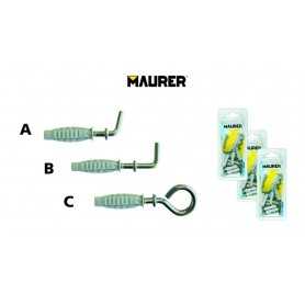 Nylon anchors oc hook - 6x30 - pcs.10 - maurer