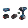 Impact wrench bosch - gds 18v-1000 - 2xpc8.0 + gal1880