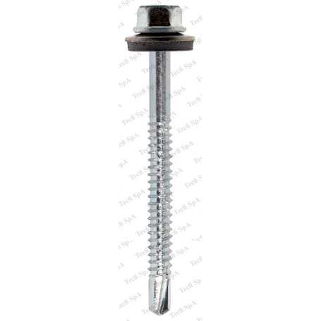 Te self-drilling screw - 6.3 x120 - w / washer-anchor bolt