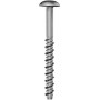 Screw for concrete - 8 x 80 - large pan head