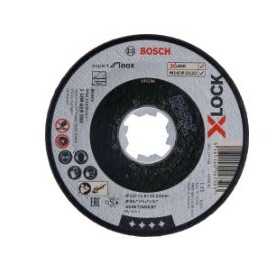 Bosch x-lock stainless steel cutting disc - 115x1.6 - flat