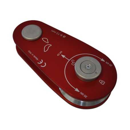 Quickdraw pulley - 8/13 - red aluminum