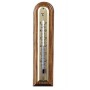 Moller wood thermometer - light walnut - rounded