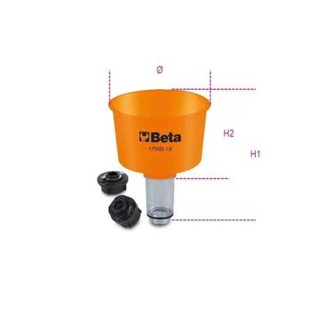 Anti-reflection funnel b beta - 1758b-1.6 - *action 23*