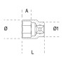 Beta Socket Wrench - 27 1/2" - 920b-Polygonal