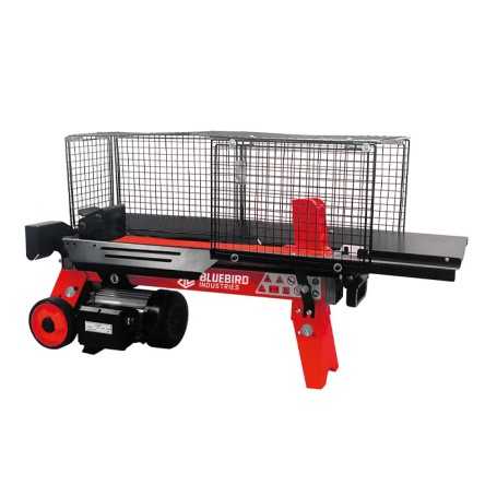 Bluebird log splitter - 7 tons - horizontal