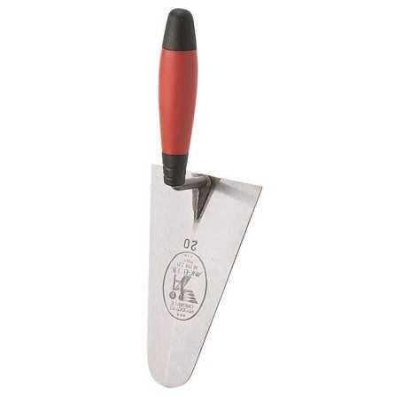 Round tip trowel - cm.18 m/nylon - synthetic handle