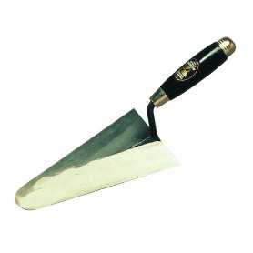 Narrow round tip trowel - cm.19 m/wood - black