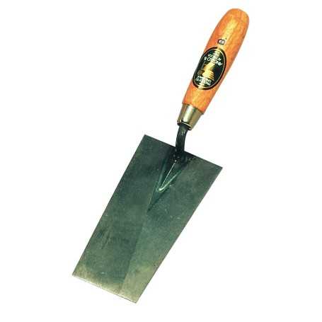 Small square tip trowel - cm.14 m/wood -