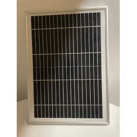 Solar panel for fence - 10w - w/support. fixing