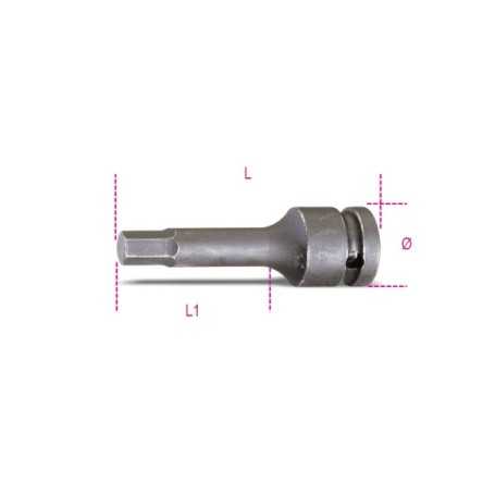 Socket wrench beta - 720me 5 - male hex.