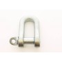 Galvanized shackle - n.25 1 - forged uni 1947