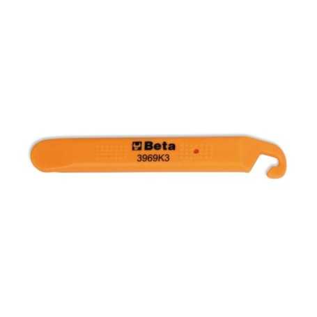 Beta tire lever kit - 3969k3 - in plastic 3 pieces