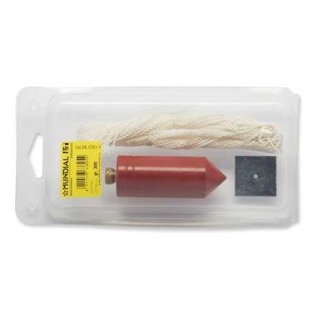 Lead w/wire+mundial plate - 100 g -