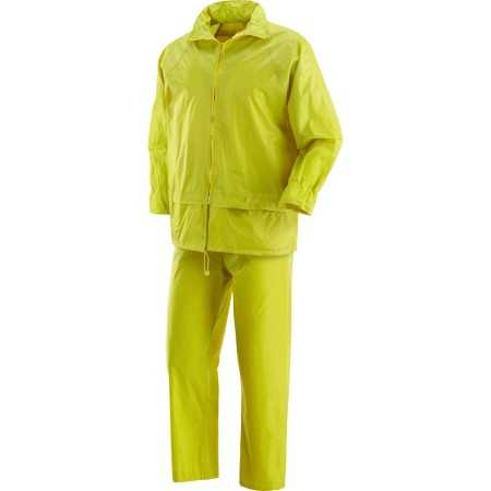 Complete boat raincoat - size xxl - yellow-eco