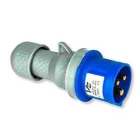 industrial plug cee - vb-0213z - 2p+t 16a 230v h6 ip44