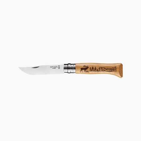 Opinel deer knife - n° 8 - m/oak