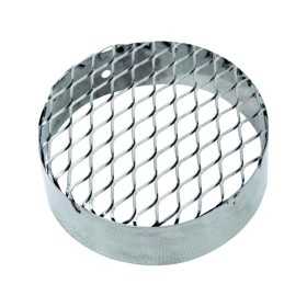 Suction grille - d.80 - stainless steel