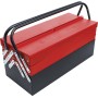 Tool box with 5 compartments - 86 pieces of tools -