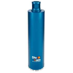 Simple wet core drill - d.122x450x1"1/4 - diakom