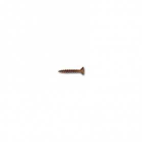 Bronzed cross wood screw - 2.5 x 25 - vbu-tps