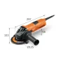 Fein angle grinder - cg 13-125 -