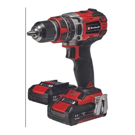 Einhell drill driver - te-cd 18/50 - charger + 2x2.0ah