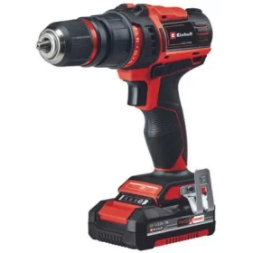 Einhell drill driver - te-cd 18/45 3xli - charger + 2x2.0ah