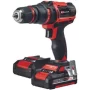 Einhell drill driver - te-cd 18/45 3xli - charger + 2x2.0ah