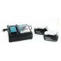 Makita kit - DUR190LZX3 brush cutter + DUB184Z blower including charger + 2 18V-2X5AH batteries.