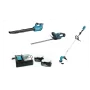 DUR190LZX3 brush cutter + DUB184Z blower + DUH523Z hedge trimmer 520 mm including charger + 2 18V-2X5AH batteries