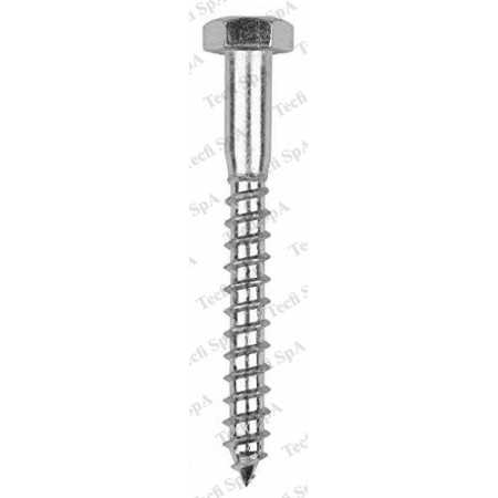 Galvanized lag screw - 8 x150 - for wood