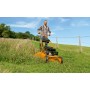 4x4 2-stroke motor lawnmower - work 360° 53 cm. - "superpro" with reverse gear