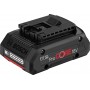 Battery 18v-4,0 ah BOSCH - 1600a016gb - x click & go system the BOSCH Battery 18Vx4Ah