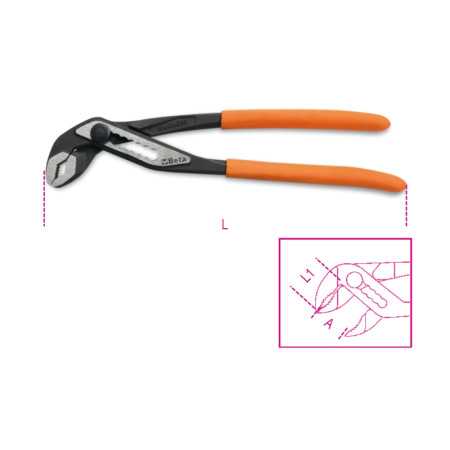 ADJUSTABLE PLIERS PHOSPHATED 1044N 250 - Beta 1044N 250 BETA 1044N 250