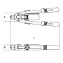 COMPACT RIVETING TOOLS L280 B280 - Beta 1740B 280 BETA 1740B 280