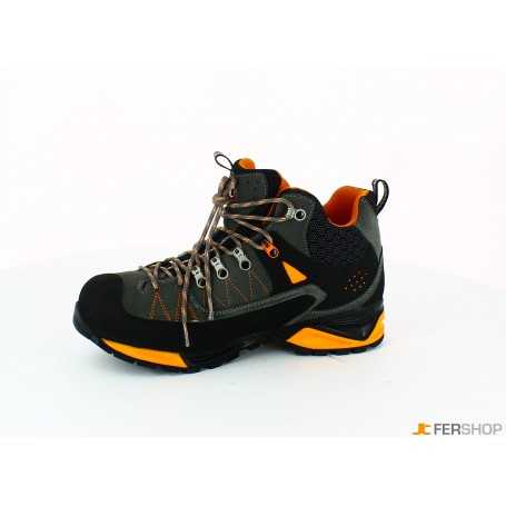 Bootie anthracite/orange - tg.41 - mountain tech w3 wp s3