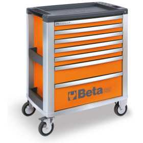 7 DRAWER DRAWERS EMPTY ORANGE O - Beta C39-7/O BETA C39-7/O