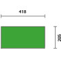 TROLLEY 2 MOD. C41H HIGH GREEN RAL 6016 - Beta C41H-V BETA C41H-V