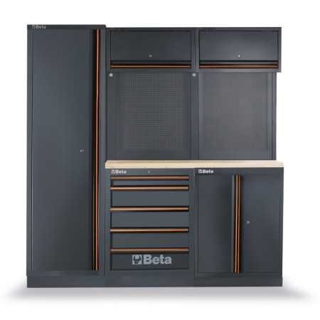 PRO FURNITURE B-2MT WOOD TOP 2MOD+WARDROBE - Beta C45PRO BW BETA C45PRO BW