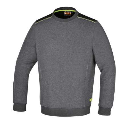 CREW NECK SWEATSHIRTS COTTON GREY SIZE XXL - Beta 7642G BETA 7642G