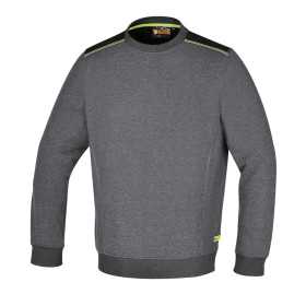 CREW NECK SWEATSHIRTS COTTON GREY SIZE XXXL - Beta 7642G BETA 7642G