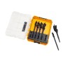 Wood drill bits 3 cutting edges - set of 6 -