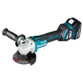 Makita angle grinder - dga463rtj - 115mm/660w - 5ahx2