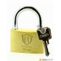 Padlock ft italy classic - mm.70 - brass