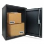 Mailbox w/parcel - xl - charcoal gray